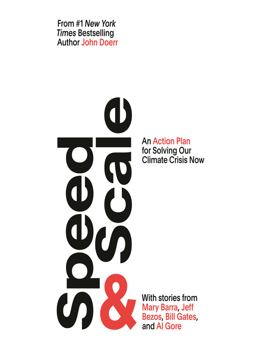 Title details for Speed & Scale by John Doerr - Available